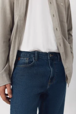 Pantal&oacute;n vaquero straight fit