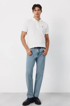Pantal&oacute;n vaquero straight fit