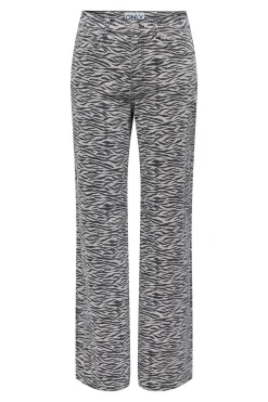 Pantal&oacute;n Wide Leg animal print