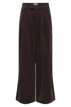 Pantal&oacute;n wide leg de pinzas