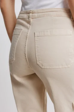 Pantalones cargo algod&oacute;n