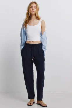 Pantalones de lino