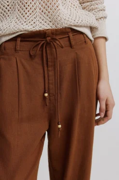 Pantalones de lino