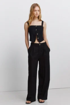 Pantalones de lino tailoring