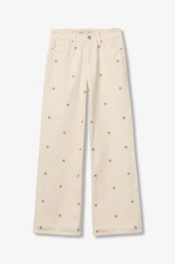 Pantalones vaqueros bordados