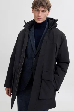Parka cl&aacute;sica con capucha