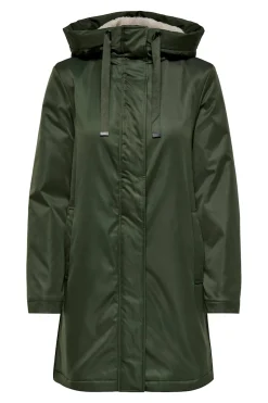 Parka con capucha
