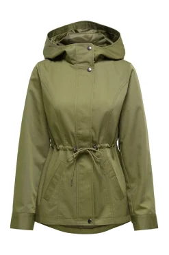 Parka con capucha
