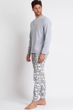Pijama Family Snoopy Funny para hombre