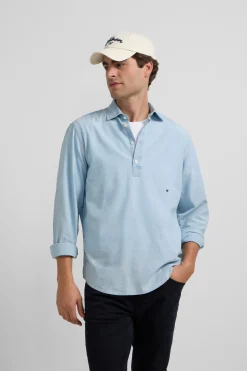 Polera sport denim