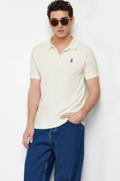 Polo de manga corta