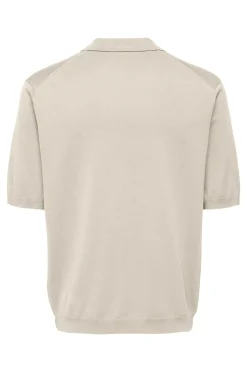Polo de punto manga corta