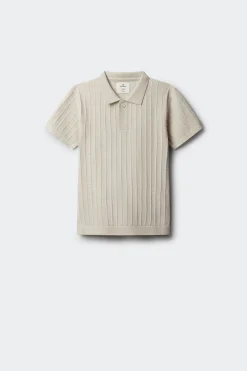 Polo manga corta tricot niño