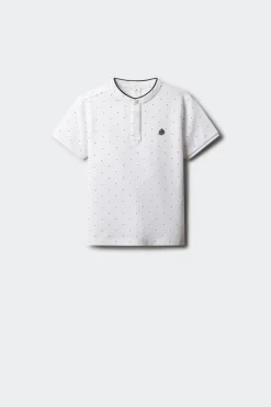 Polo mao topos niño