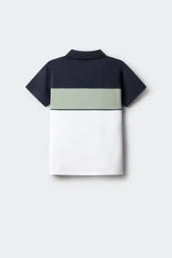 Polo oxford cortados y cosidos ni&ntilde;o