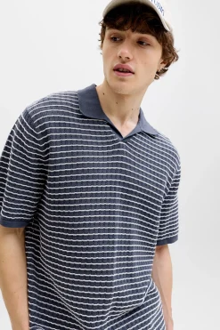 Polo punto relaxed fit algod&oacute;n