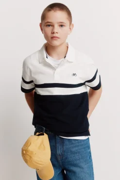 Polo rayas niño