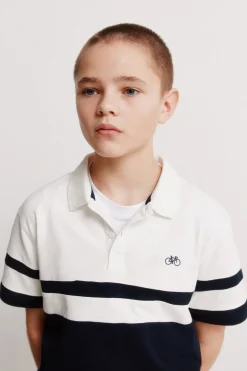 Polo rayas ni&ntilde;o