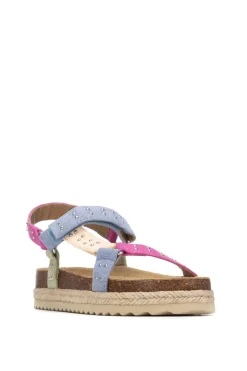 Sandalia con velcro