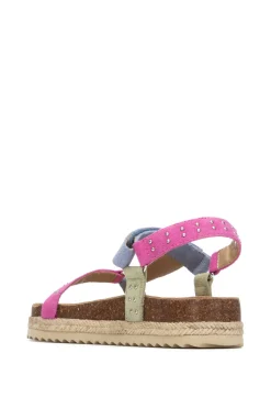 Sandalia con velcro