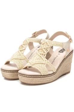 Sandalia cu&ntilde;a nudos macram&eacute;