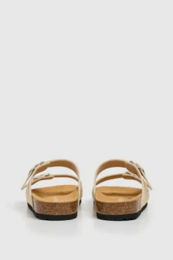 Sandalias anat&oacute;micas con hebillas