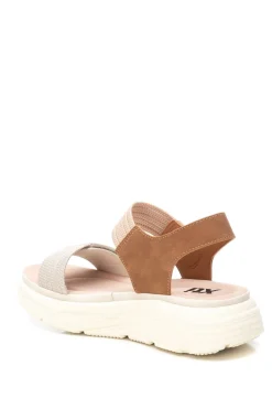 Sandalia tiras el&aacute;sticas velcro