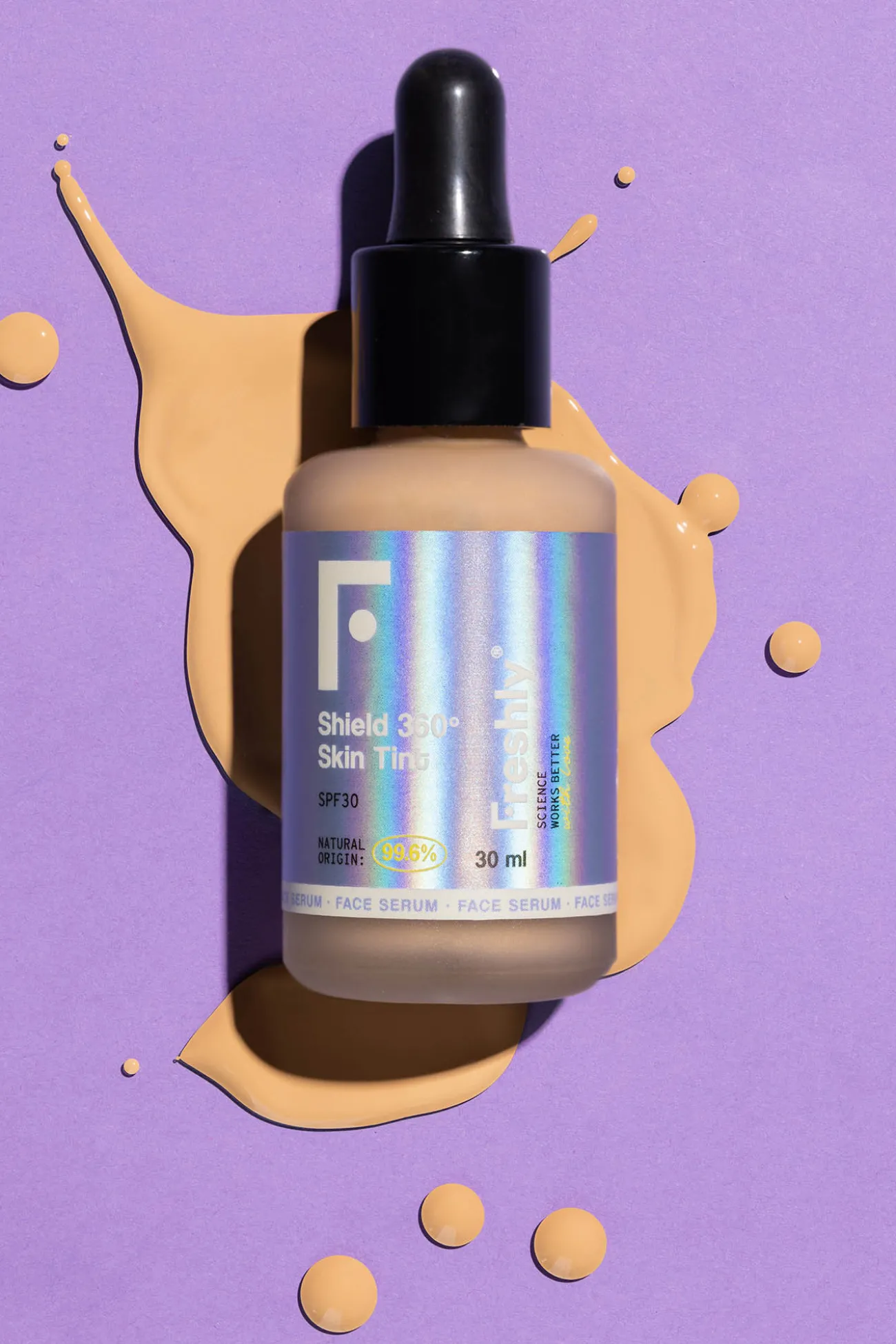 Sérum con color y protección SPF 30