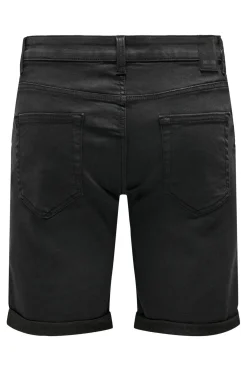 Short denim de hombre regular fit.