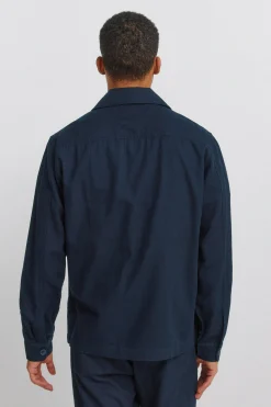 Sobrecamisa algod&oacute;n slub