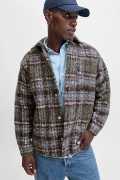 Sobrecamisa cuadros