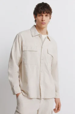 Sobrecamisa lino overshirt