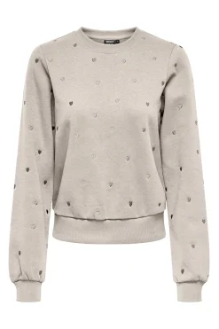 Sudadera bordado lurex