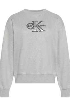 Sudadera bordado metalizado