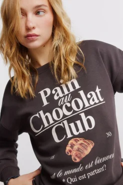 Sudadera Caf&eacute; boheme