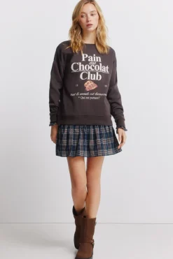 Sudadera Caf&eacute; boheme