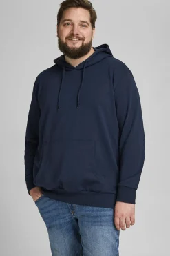 Sudadera capucha b&aacute;sica PLUS