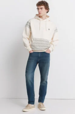 Sudadera capucha bolsillo &eacute;tnico