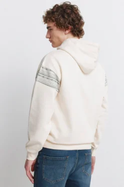 Sudadera capucha bolsillo &eacute;tnico