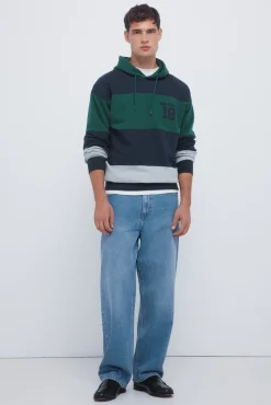 Sudadera capucha cortes