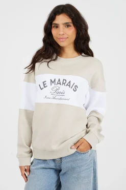 Sudadera con bordado