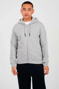 Sudadera con capucha y cremallera