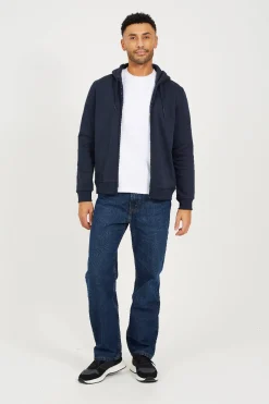 Sudadera con capucha y cremallera