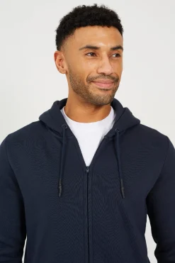 Sudadera con capucha y cremallera