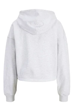 Sudadera cropped con capucha