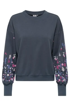 Sudadera cuello redondo