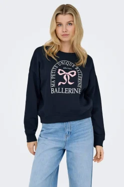 Sudadera cuello redondo