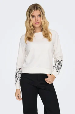 Sudadera cuello redondo