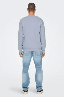 Sudadera cuello redondo