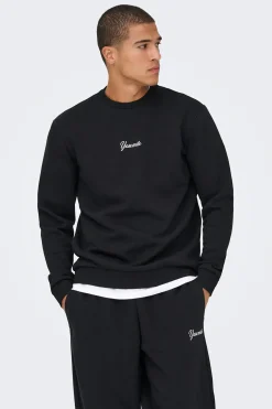Sudadera cuello redondo